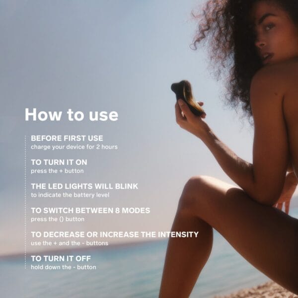 LELO SONA Black Sonic Clitoral Massager – image number 5