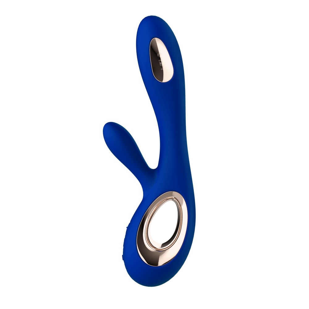 LELO Soraya Wave Midnight Blue Rabbit Vibrator – image number 1