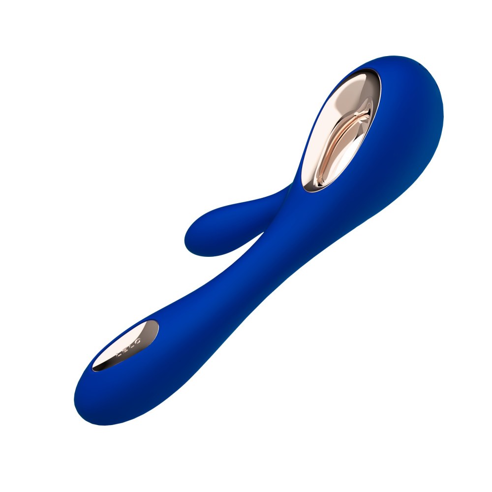 LELO Soraya Wave Midnight Blue Rabbit Vibrator – image number 3