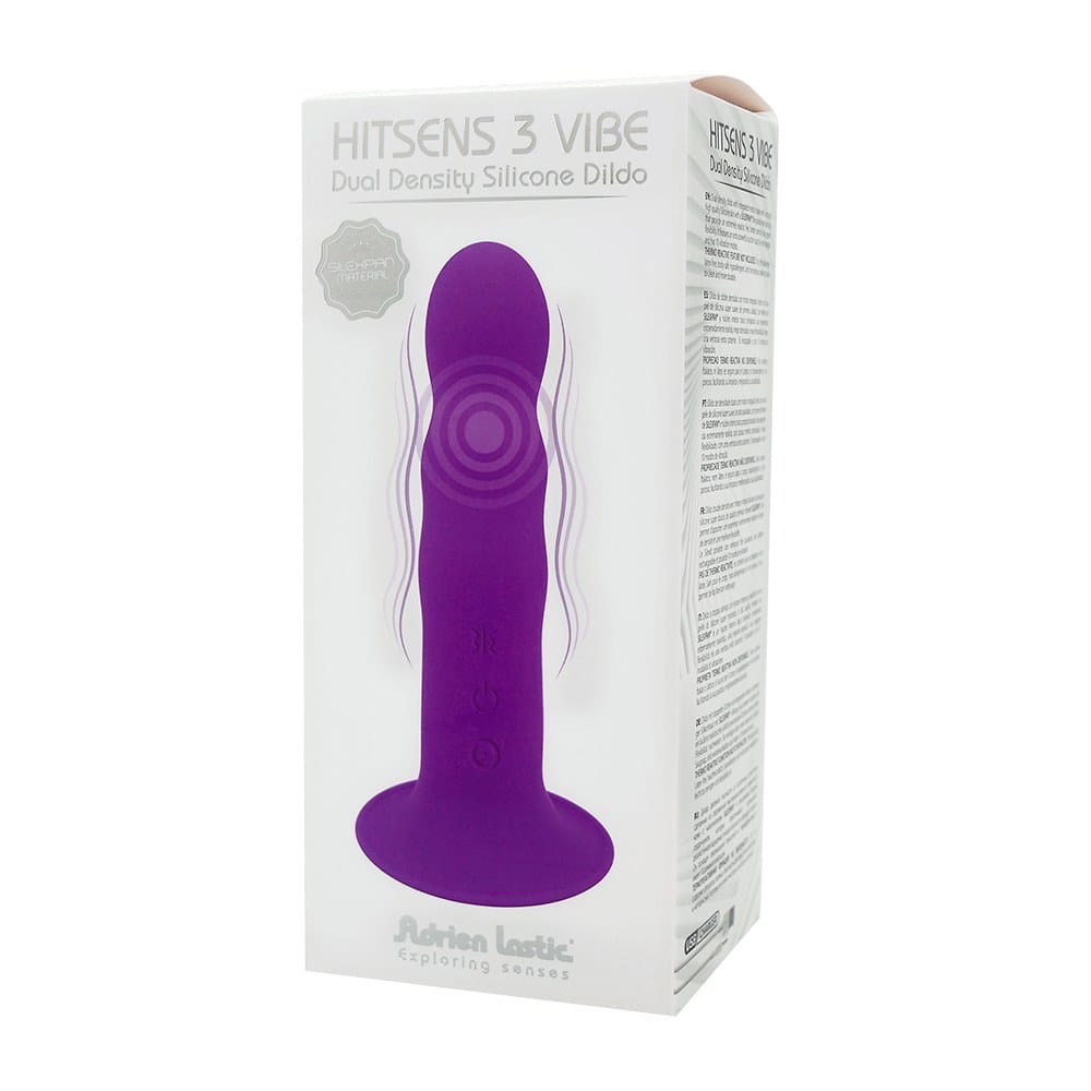 Adrien Lastic Vibrating Ribbed Suction Cup Dildo 7 Inch – image number 2