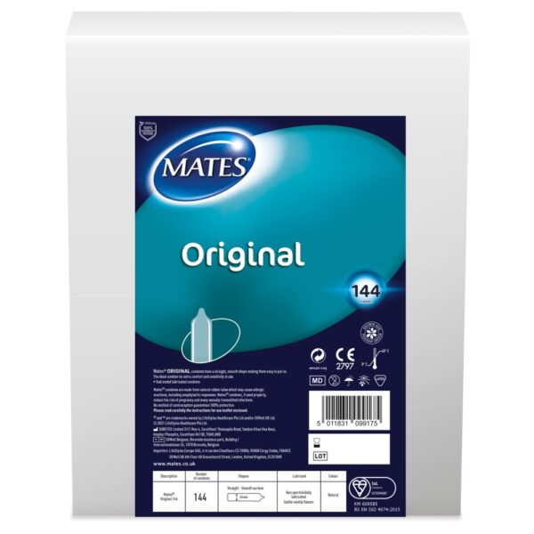 Mates Original Condoms BX144 Clinic Pack – image number 1