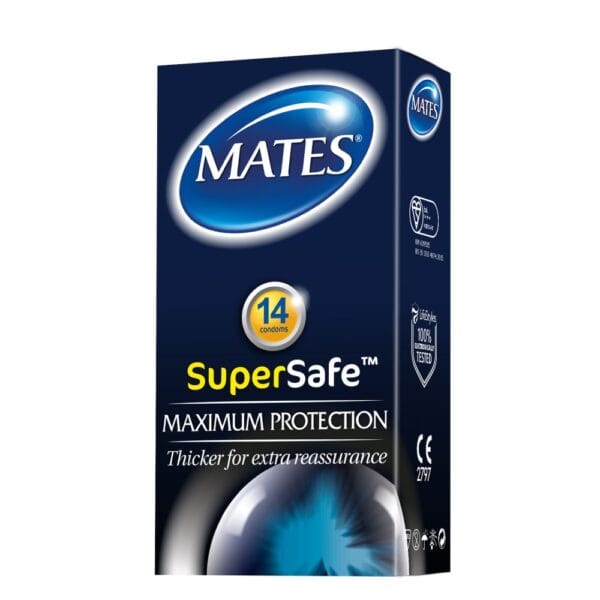 Mates Super Safe Condoms 14 Pack – image number 1