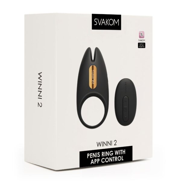 Svakom Winni 2 Remote Controlled Vibrating Couples Cock Ring – image number 6