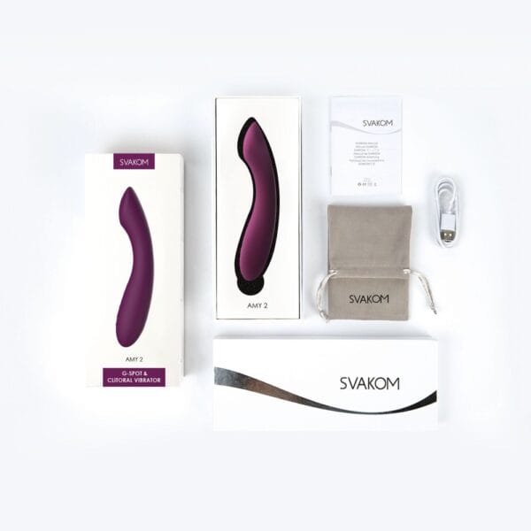 Svakom Amy 2 G-Spot and Clitoral Vibrator – image number 5
