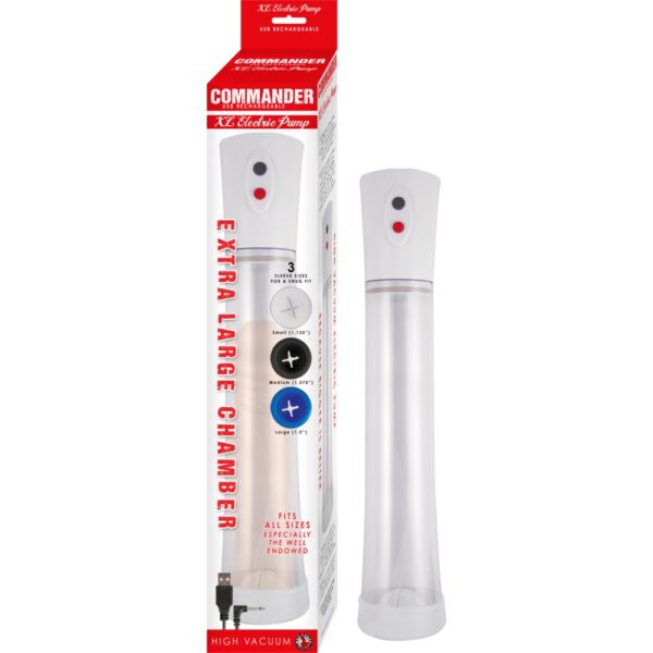 Nasstoys Commander XL USB Rechargeable Penis Pump – image number 1