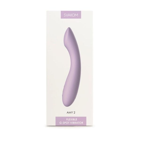 Svakom Amy 2 G-Spot and Clitoral Vibrator Purple – image number 5