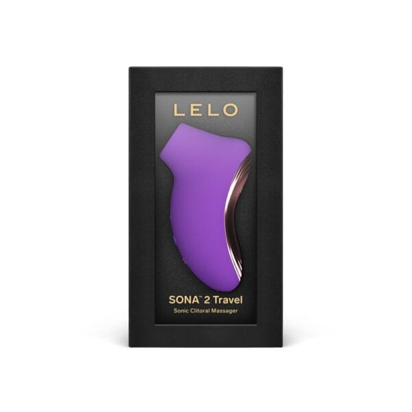 LELO Sona 2 Travel Purple Clitoral Massager – image number 4