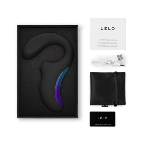 LELO Enigma Wave Black Dual Stimulation Sonic Massager – image number 4