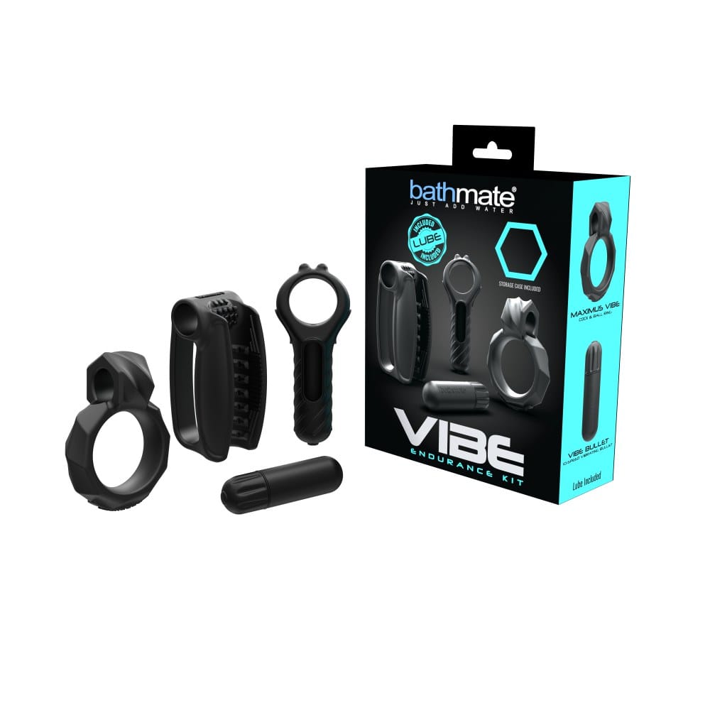 Bathmate Vibe Endurance Kit With Bullet Vibrator And Cock Ring – image number 2