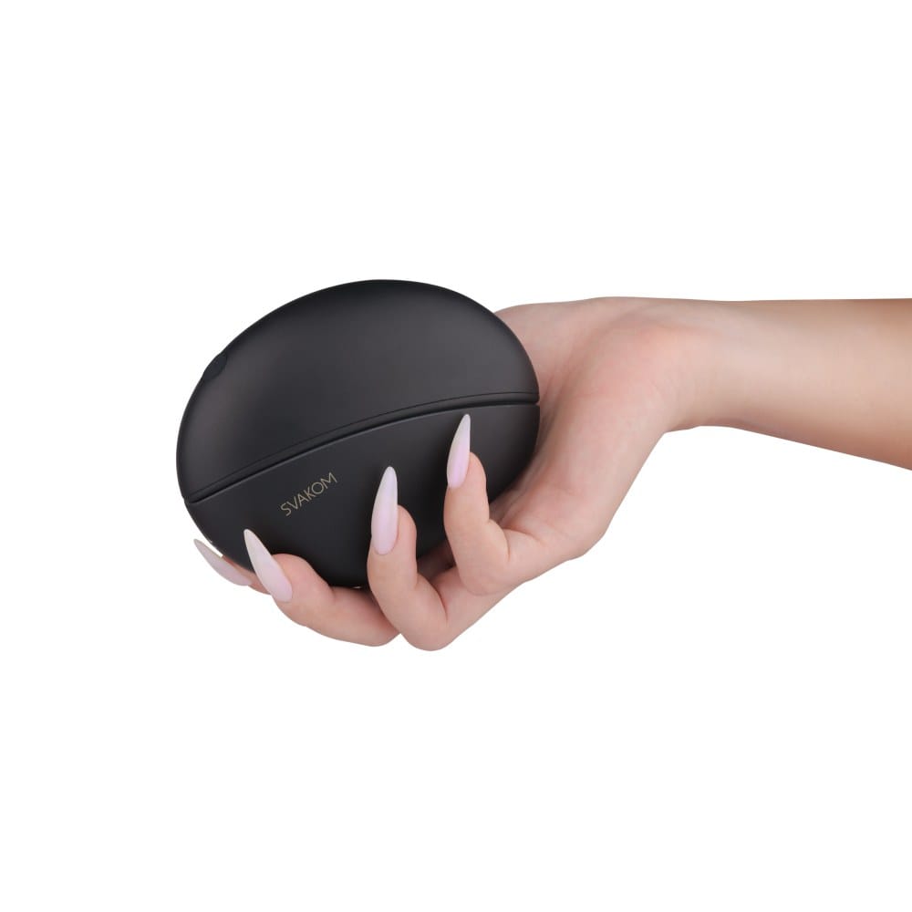 Svakom Galaxie App Controlled Suction Vibrator Black – image number 5