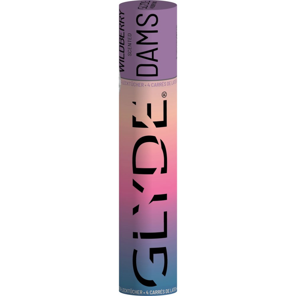 Glyde Wildberry Flavour Vegan Dams 4 Pack – image number 1