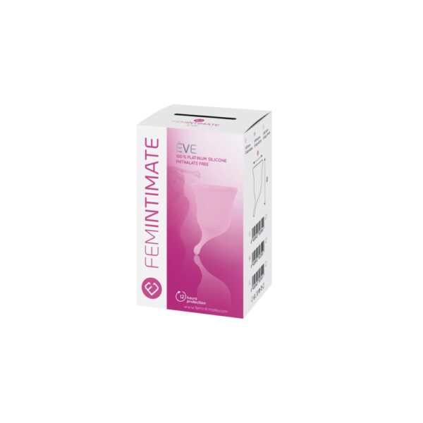 Femintimate Eve Small Curved Stem Menstrual Cup – image number 3