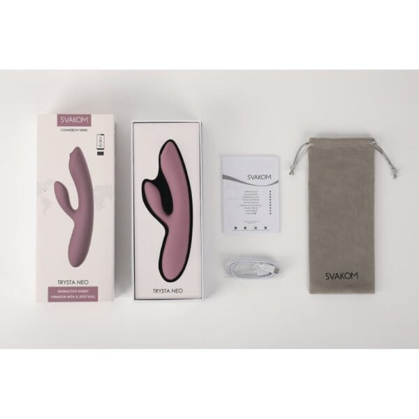 Svakom Trysta Neo App Controlled G-Spot Rabbit Vibrator – image number 5