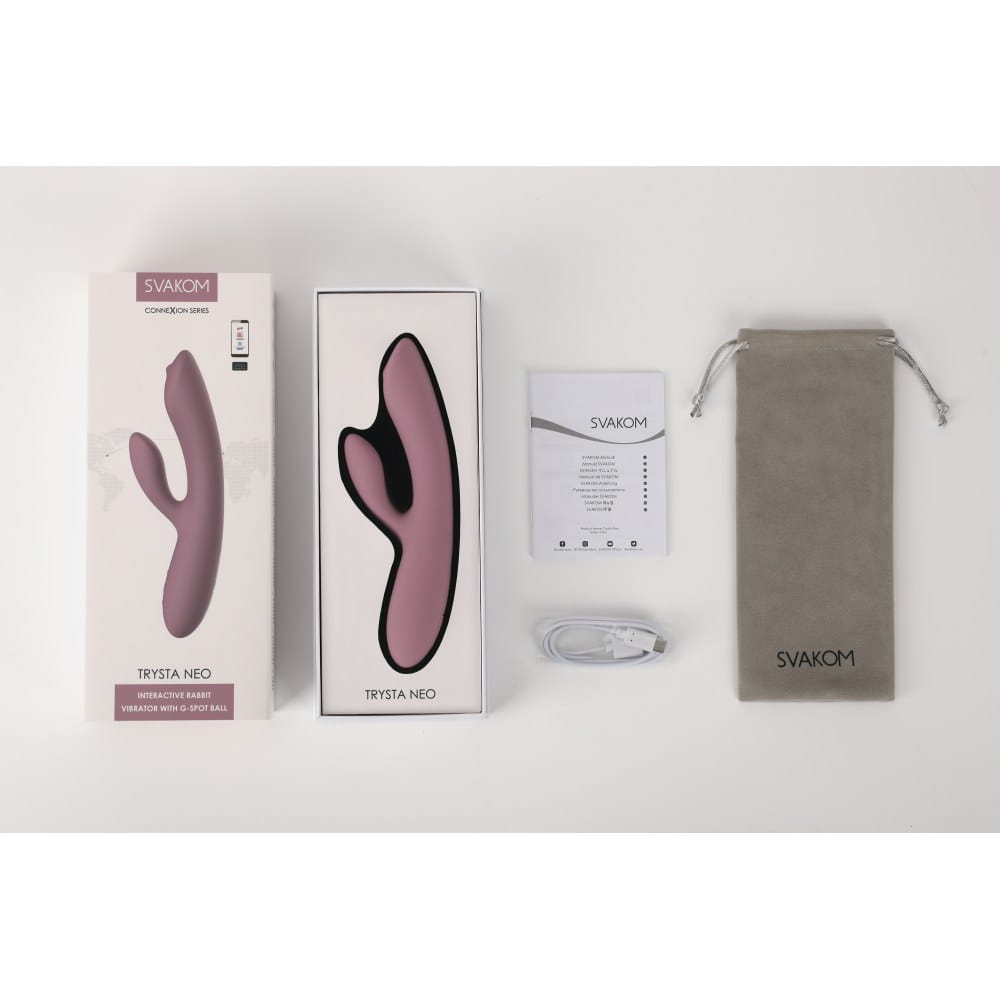 Svakom Trysta Neo App Controlled G-Spot Rabbit Vibrator – image number 5
