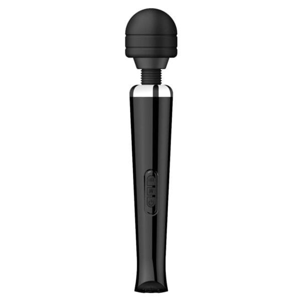 Loving Joy Black Rechargeable Magic Wand Vibrator – image number 1