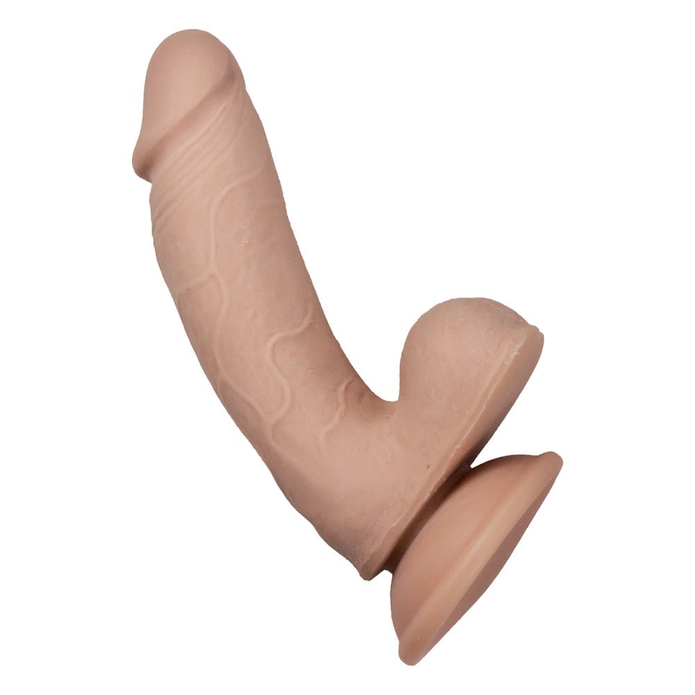 Nasstoys RealCocks Dual Layer Bendable Dildo 7 Inch Vanilla – image number 2