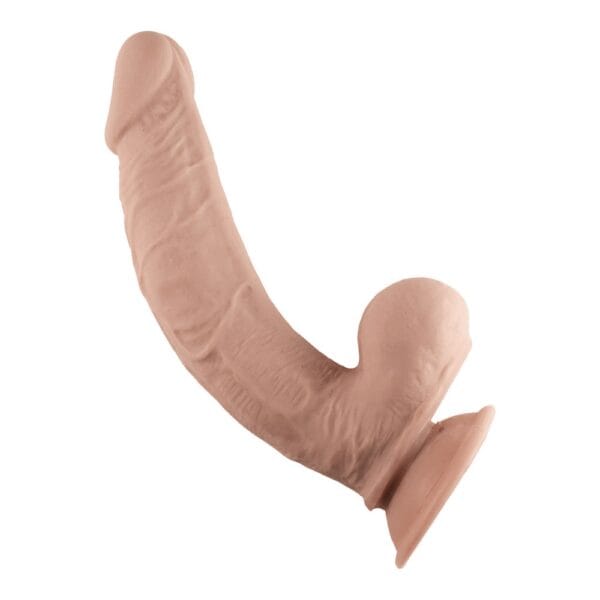 Nasstoys RealCocks Dual Layer Bendable Dildo 9 Inch Vanilla – image number 2