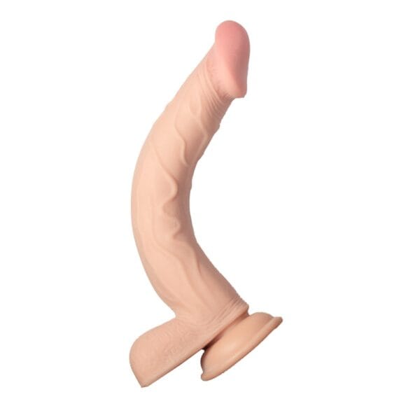 Nasstoys RealCocks Bendable Suction Cup Dildo 10 Inch Vanilla – image number 2
