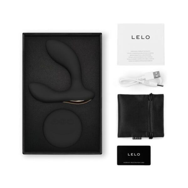 LELO Hugo 2 Black Remote Controlled Prostate Massager – image number 4