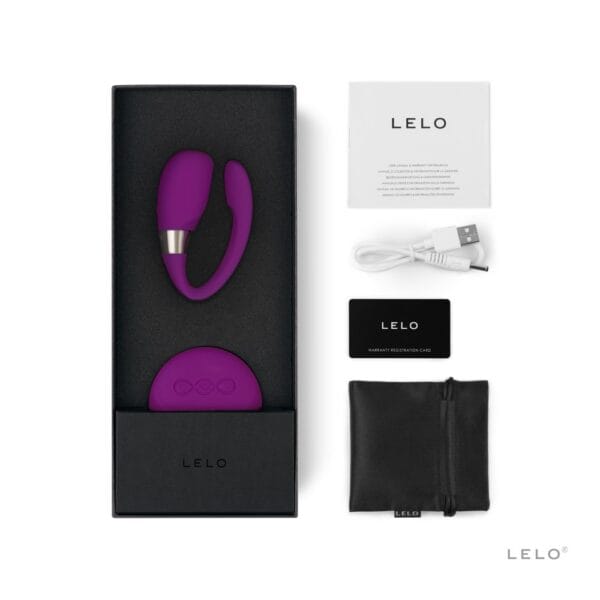 LELO Tiani 3 Deep Rose Remote Couples Massager – image number 2