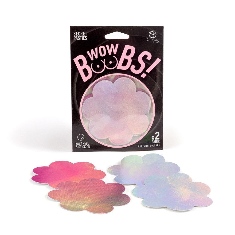 Secret Play Flower Nipple Pasties 2 Pairs – image number 5
