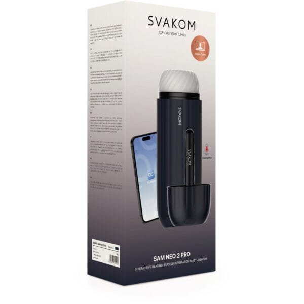 Svakom Sam Neo 2 Pro App Controlled Heating Masturbator – image number 6