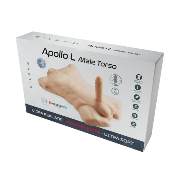 SilexD Apollo Male Pleasure Doll with Interchangeable Dildo – image number 6