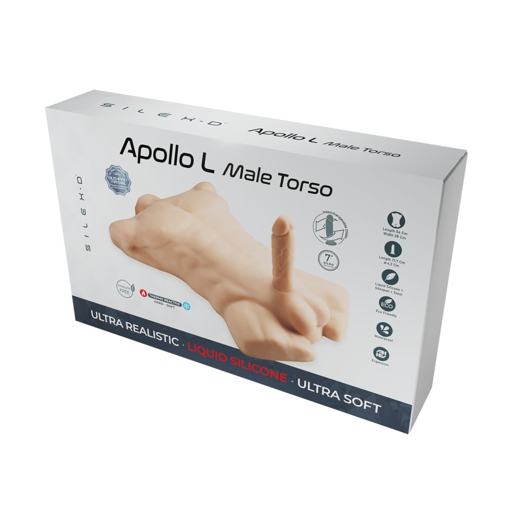 SilexD Apollo Male Pleasure Doll with Interchangeable Dildo – image number 6