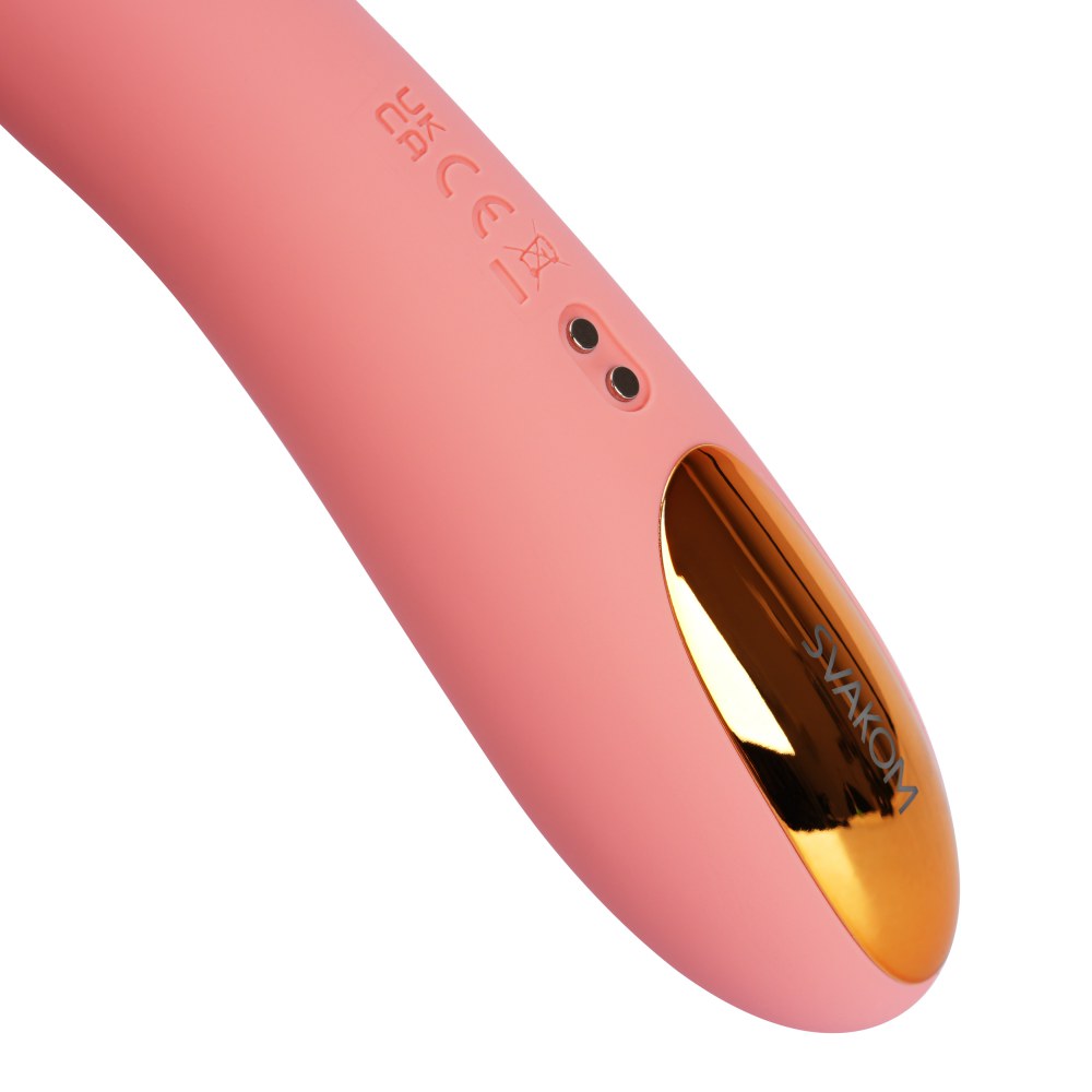 Svakom Ava Neo App Controlled Thrusting G-Spot Vibrator Pink – image number 3