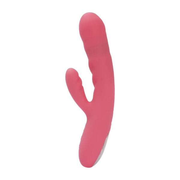 Svakom Avery Thrusting Rabbit Vibrator with Clitoral Stimulator Pink – image number 1