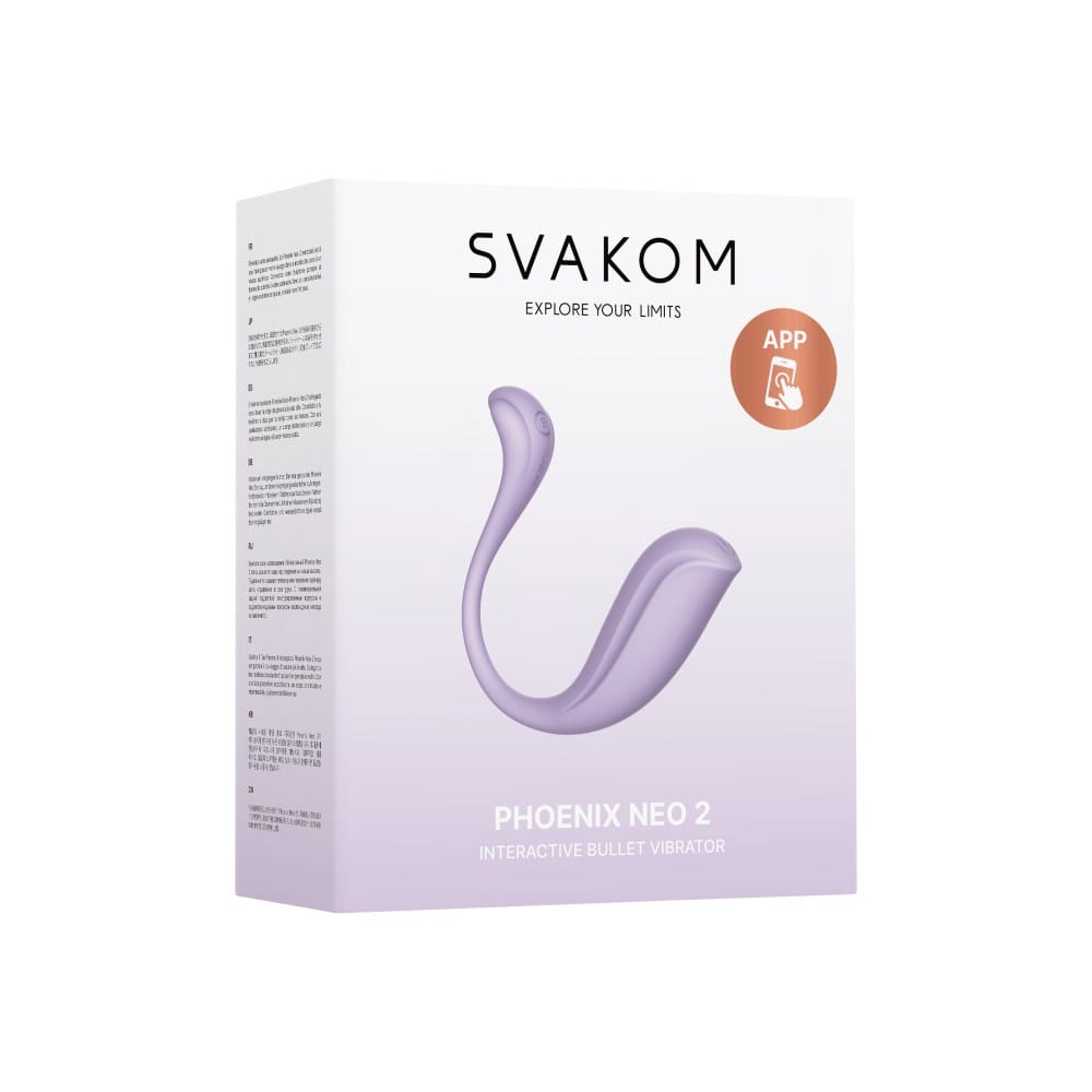 Svakom Phoenix Neo 2 App Controlled G-Spot Vibrator Lilac – image number 6