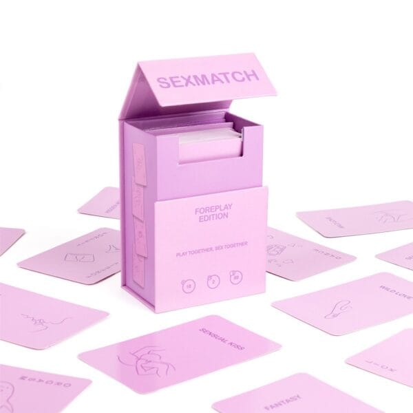 Secret Play Sexmatch Foreplay Edition Couples Card Game – image number 3