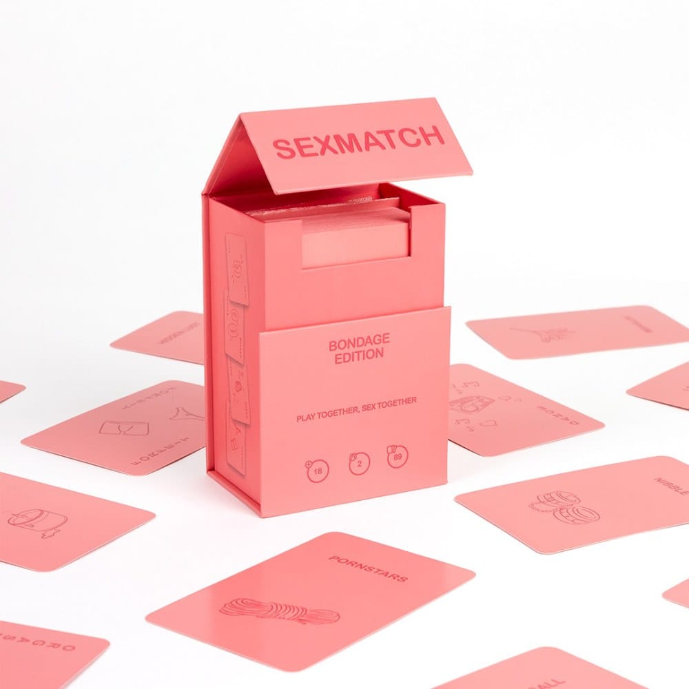 Secret Play Sexmatch Bondage Edition Couples Card Game – image number 2