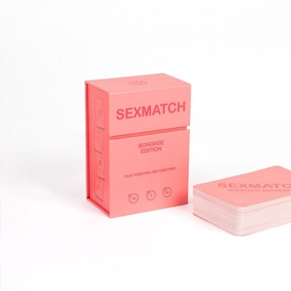 Secret Play Sexmatch Bondage Edition Couples Card Game – image number 3