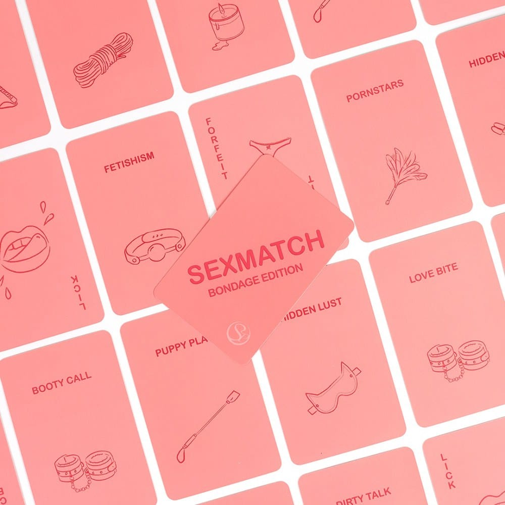 Secret Play Sexmatch Bondage Edition Couples Card Game – image number 4