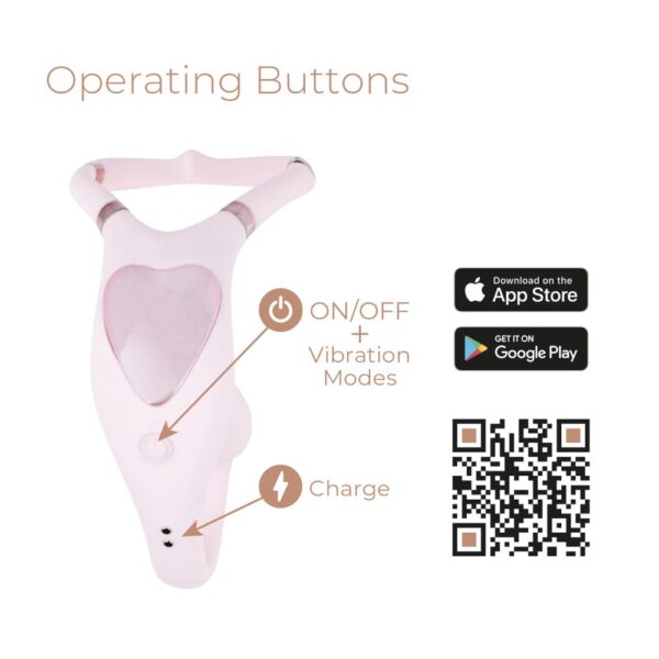 Adrien Lastic Venus Hands Free Remote Double Vibrator – image number 6