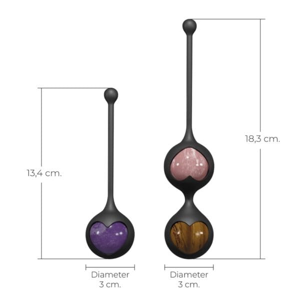 Adrien Lastic Harmony Stones Kegel Balls Set – image number 3