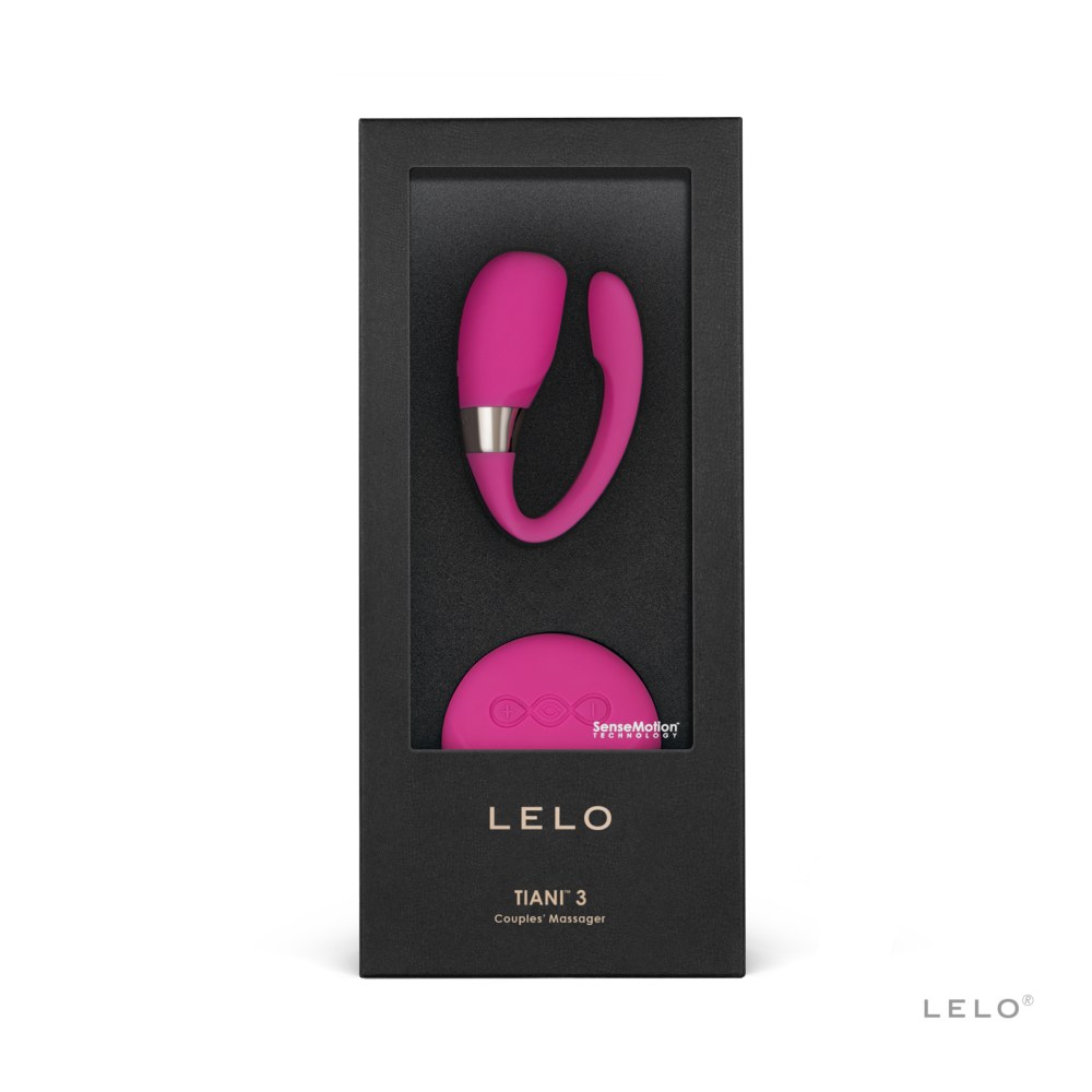 LELO Tiani 3 Cerise Remote Control Couples Massager – image number 5