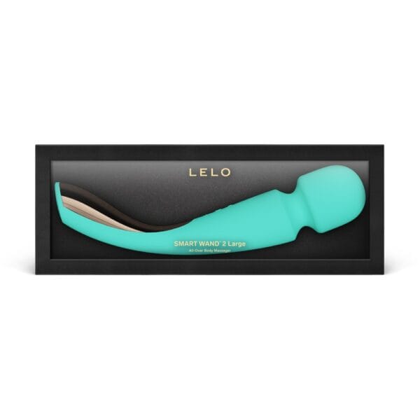 LELO Smart Wand 2 Large Blue Massage Wand Vibrator – image number 7