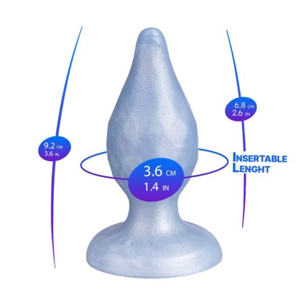 SilexD Fantasy Collection Diamond Butt Plug Medium – image number 3