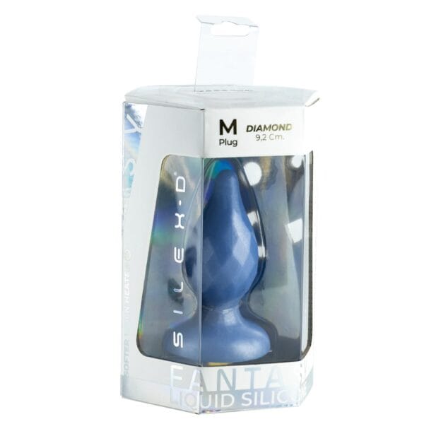 SilexD Fantasy Collection Diamond Butt Plug Medium – image number 5