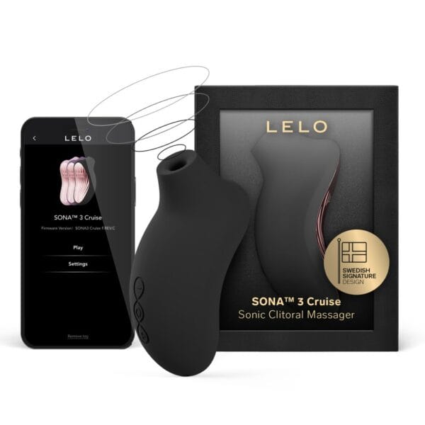 LELO Sona 3 Cruise Black Clitoral Massager – image number 5