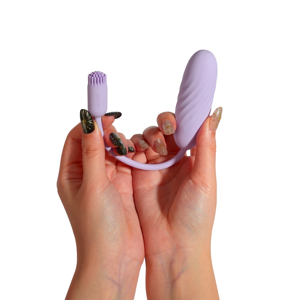 Svakom Plume App Controlled Brush Tail Bullet Vibrator – image number 5
