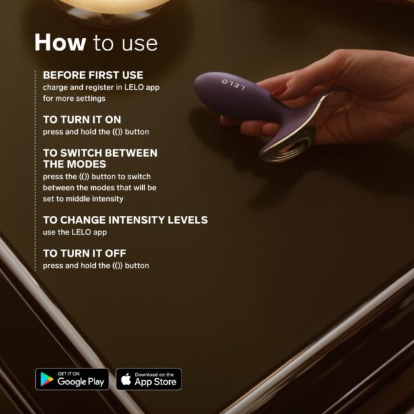 LELO Surfer 2 App Controlled Anal Vibrating Plug Black – image number 4
