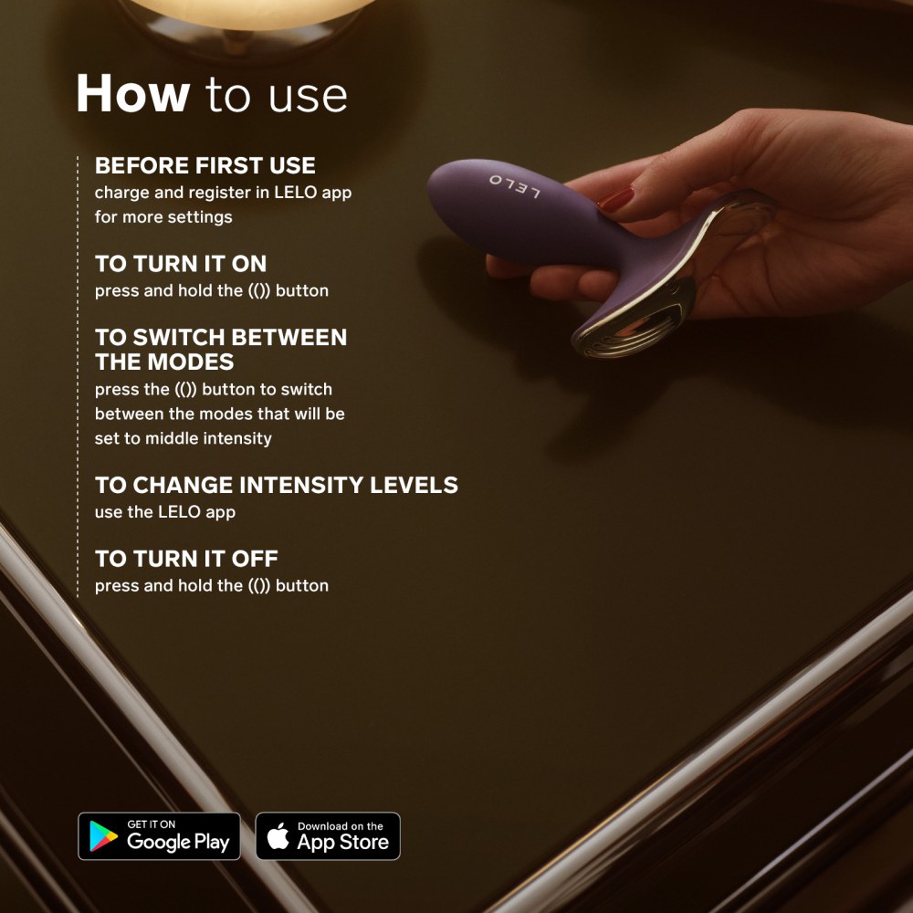 LELO Surfer 2 App Controlled Anal Vibrating Plug Black – image number 4