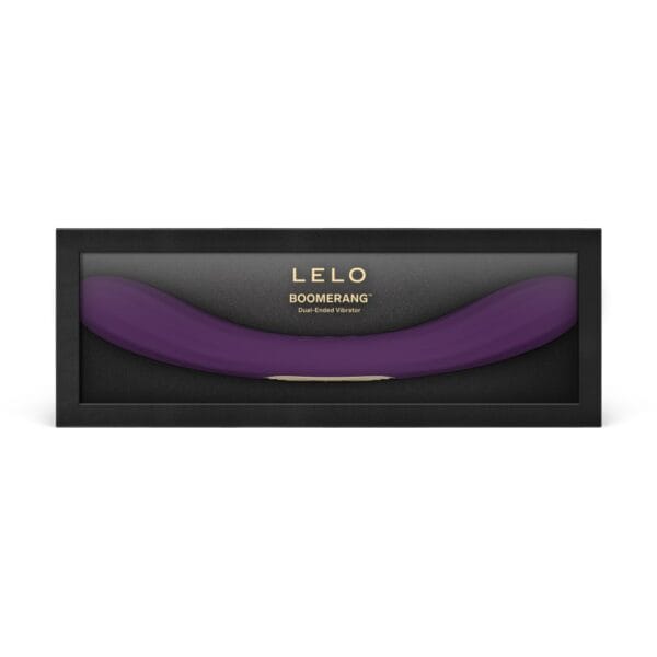 LELO Boomerang Purple Dual Ended Vibrator – image number 5