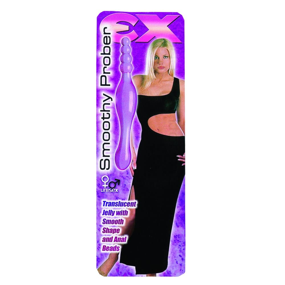 Seven Creations Smoothy Prober Translucent Pink Anal Beads – image number 2