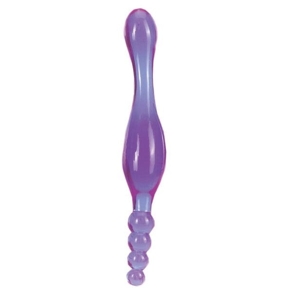 Seven Creations Smoothy Prober Translucent Anal Probe and Beads – image number 1