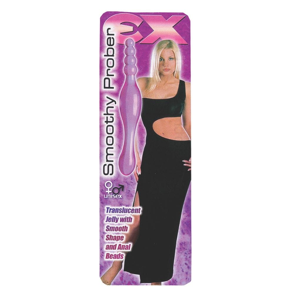Seven Creations Smoothy Prober Translucent Anal Probe and Beads – image number 2