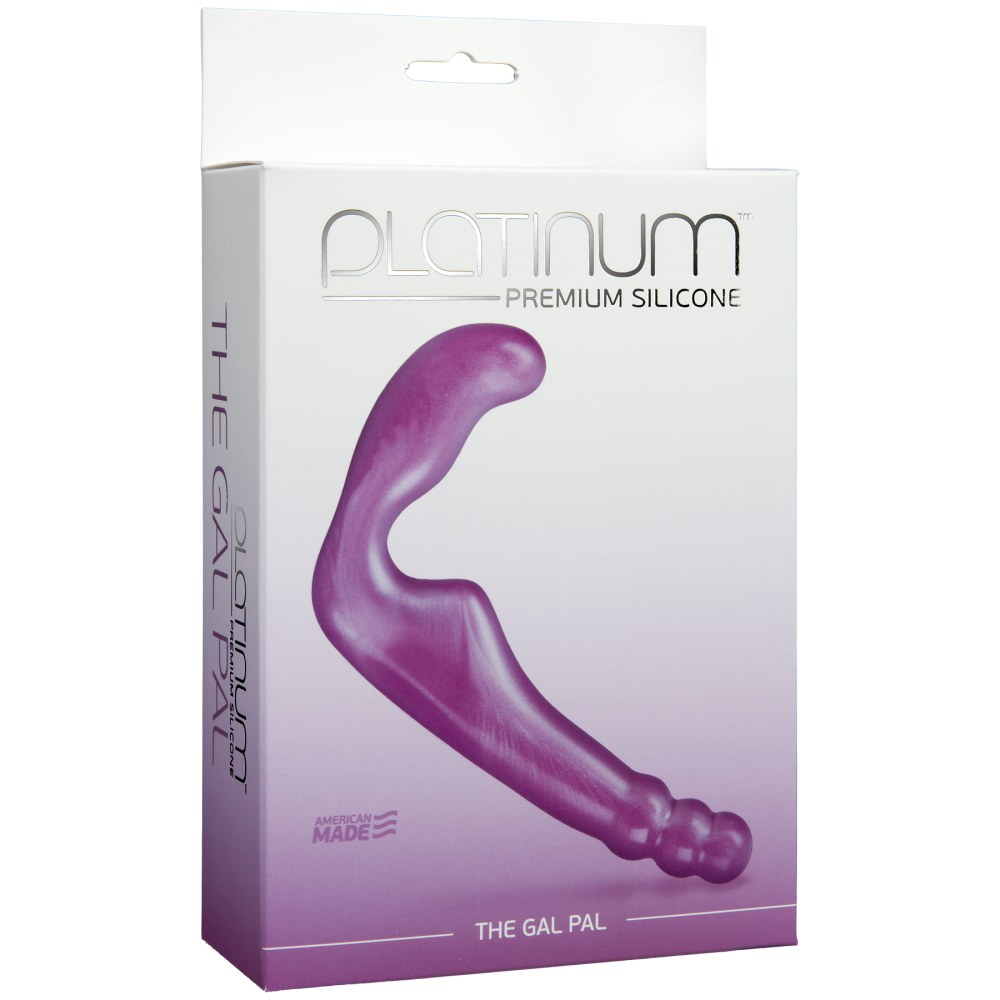 Doc Johnson Platinum Gal Pal Strapless Strap-On – image number 2